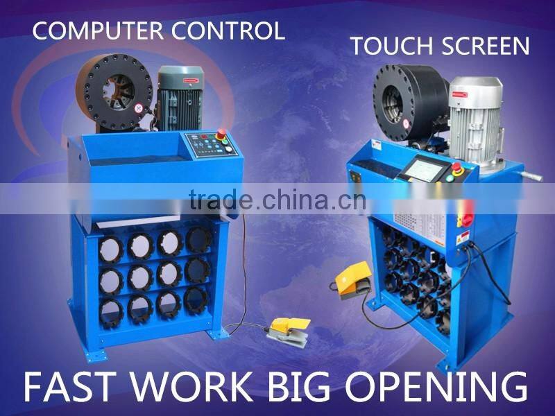 1/4" to 2" hydraulic hose assembly pressing machine/hose fitting tool/hose crimper machine