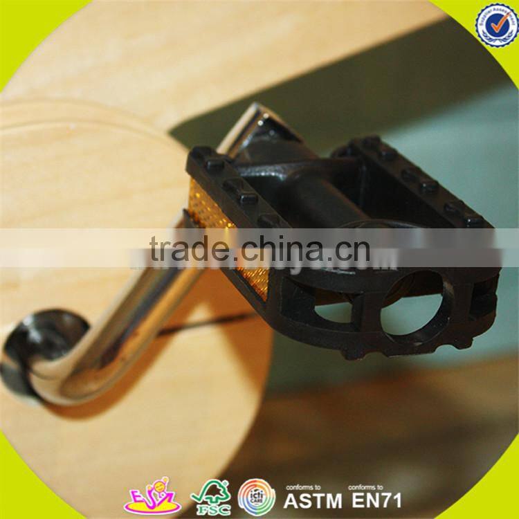 Wholesale top sale wooden bike toy for kids new fashion wooden bike toy great useful wooden bike toy W16C115