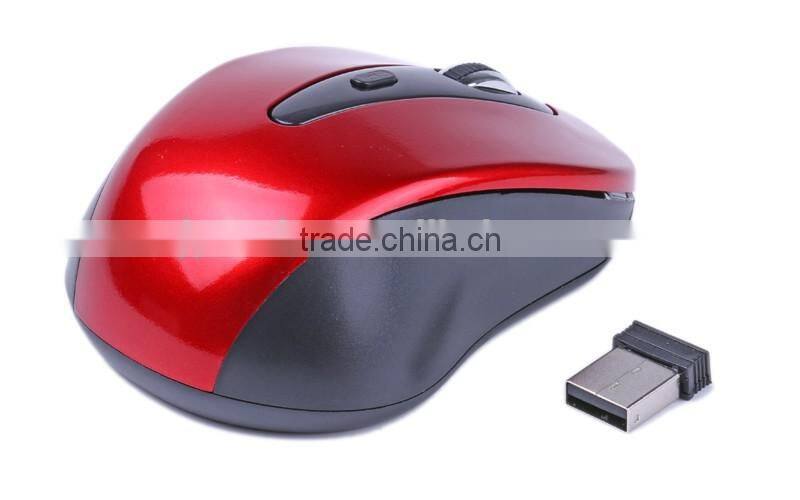 2.4G wireless mouse with nano receiver