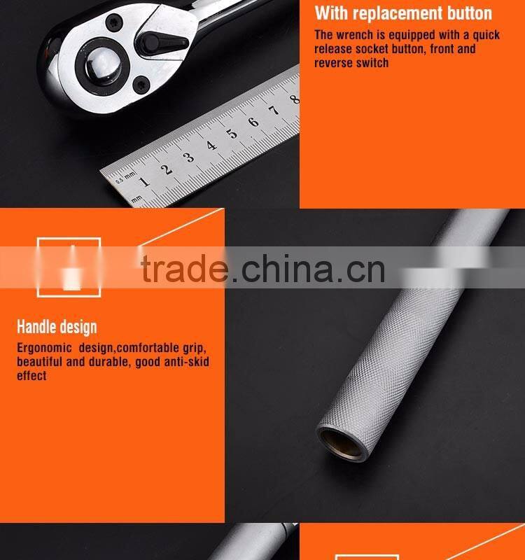 Professional 3/4" Quick Release Ratchet Wrench