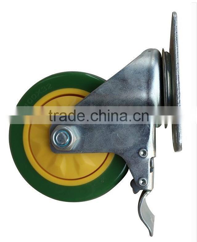 High Quality PP material industrial caster and wheels