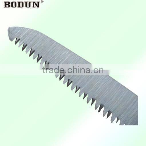 B9003 Good quality green with black plastic handle folding saw&pruning saw&hand saw