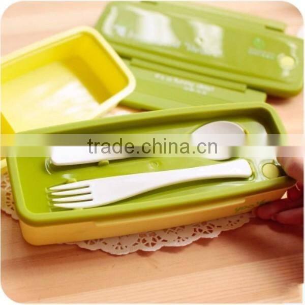 Lunch Box & Chopsticks MADE IN CHINA Bento Lunchbox Plastic,CUSTOM plastic lunch box,hot new product for 2015
