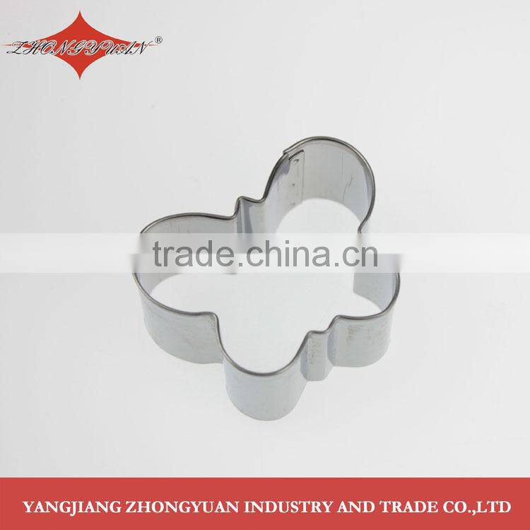 Lovely butterfly shape stainless steel cookie cutter