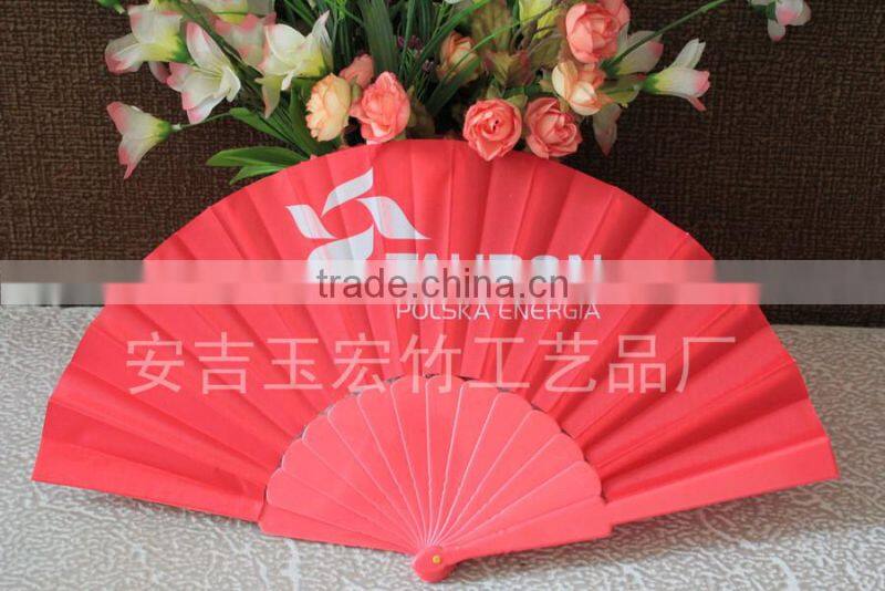 Factory wholesale fabric hand held fan