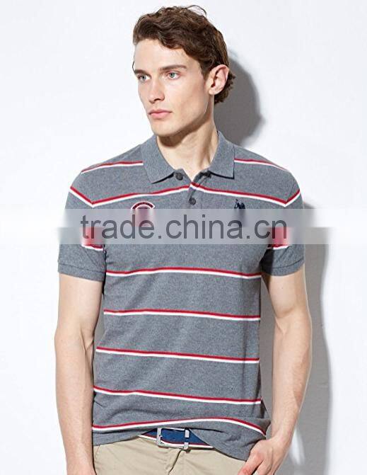large wholesale t shirt / popular T-shirt/striped t shirt