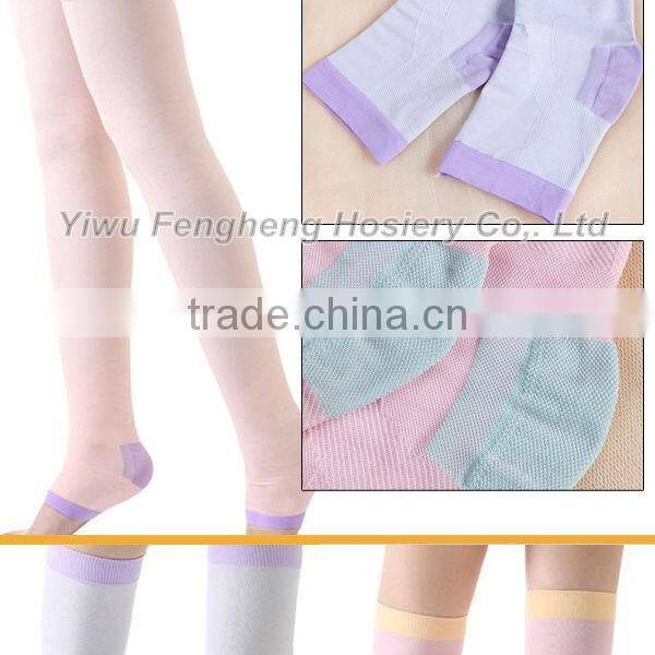 good quality fashion colourful thigh-high stockings