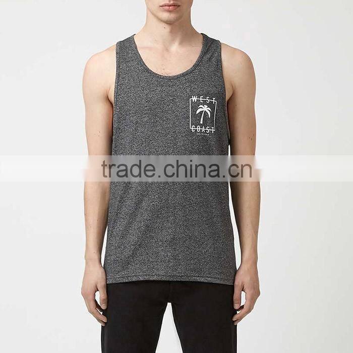 Wholesale fashion printed tank top fitness