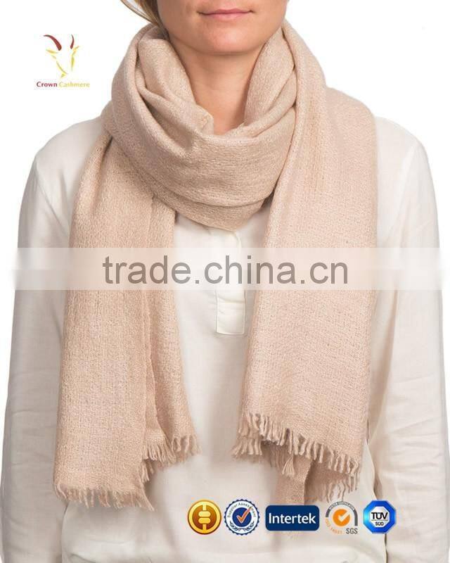 Winter Wool Cashmere Woven Scarf Production Turkey