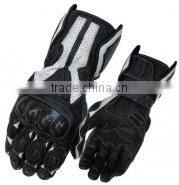 Motorcycle Racing Leather Gloves with protectors