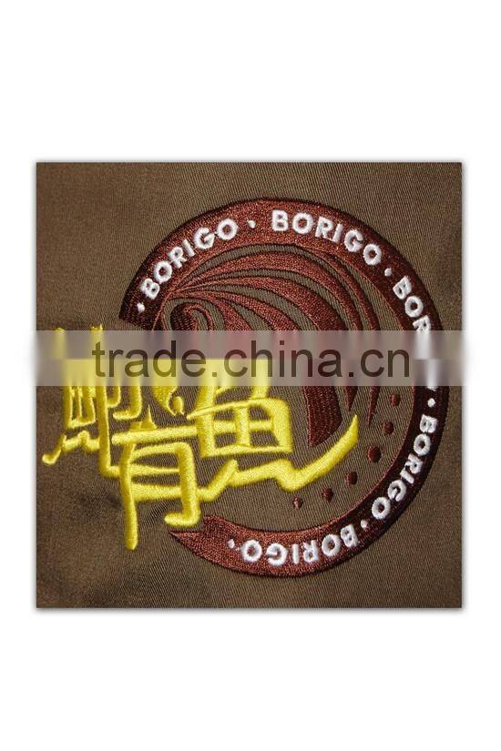 Cotton Silk Screening Priting Apron , embroider Apron