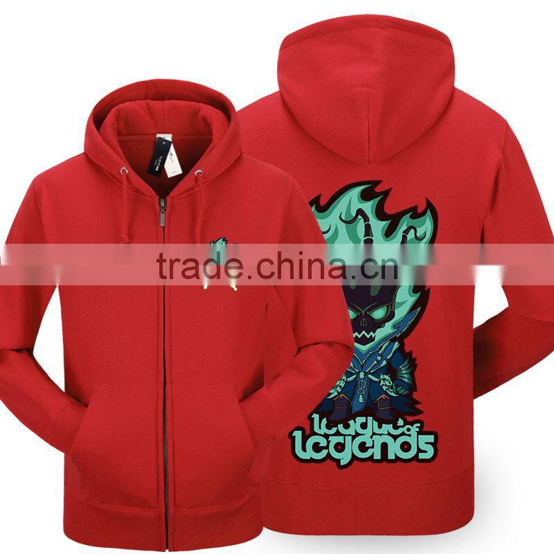 Factory Wholesale Fitness Hoodie Girl Full Zipper Hoodie Jacket Embroidered Hoodie
