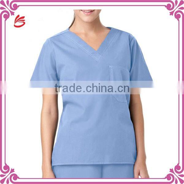 Fashion design comfortable medical nurse scrubs uniforms designs wholesale
