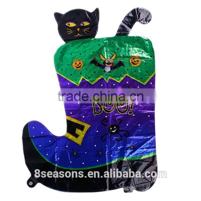 Aluminium Foil Balloon Halloween Bat Animal Multicolor Halloween Spider Inflatable Foil Balloon