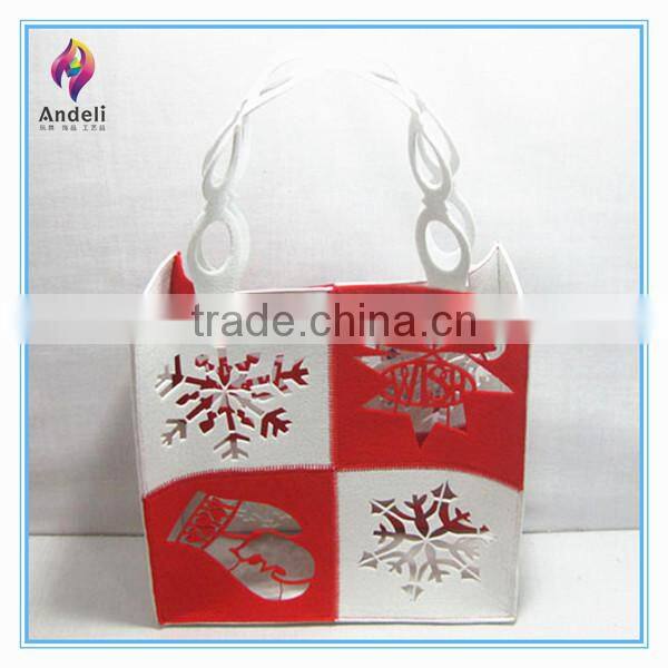 Wholesale storage christmas Felt Basket