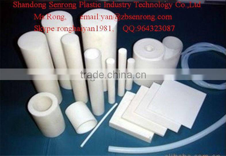 WHITE 100%VIRGIN EXTRUDED PTFE ROD