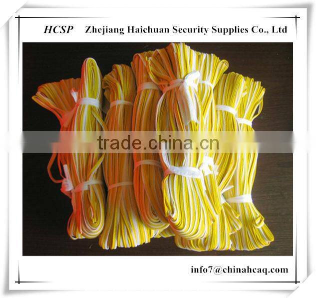 Yellow Color Reflective Piping For Clothing