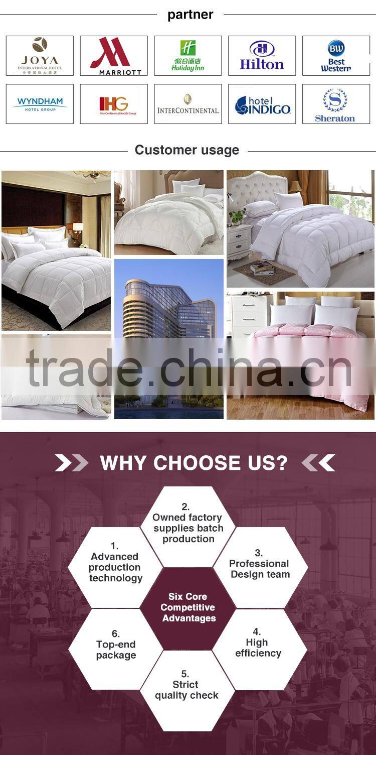Wholesale Cheap Hotel White Duck/Goose Feather Down Quilt Duvet