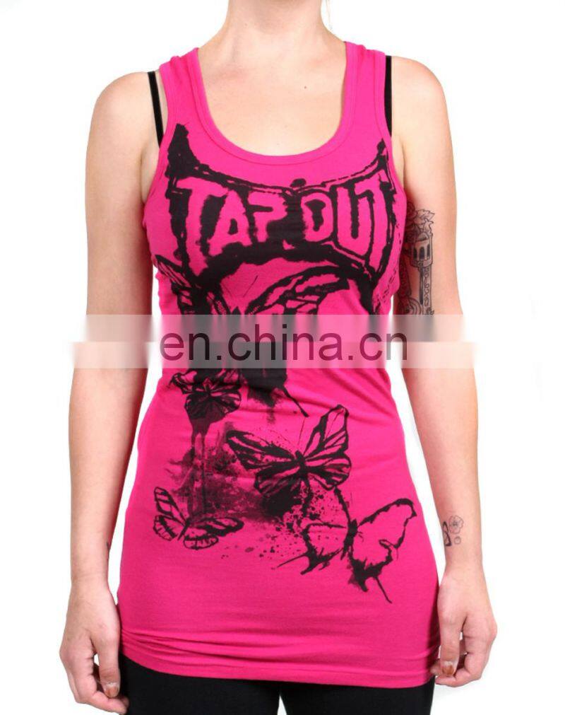 2015 hot sale sublimated tank top women