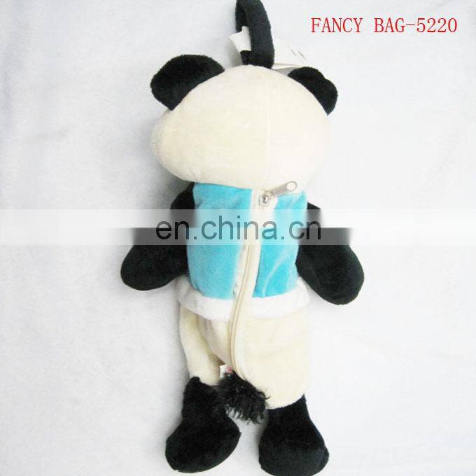 Custom Lovely Panda shaped Pencil Bag cheap Wholesale