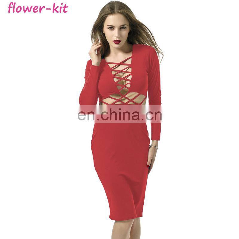 New Womens Summer Workwear Pencil Dresses Party Stretch Bodycon Party Bandage Dresses