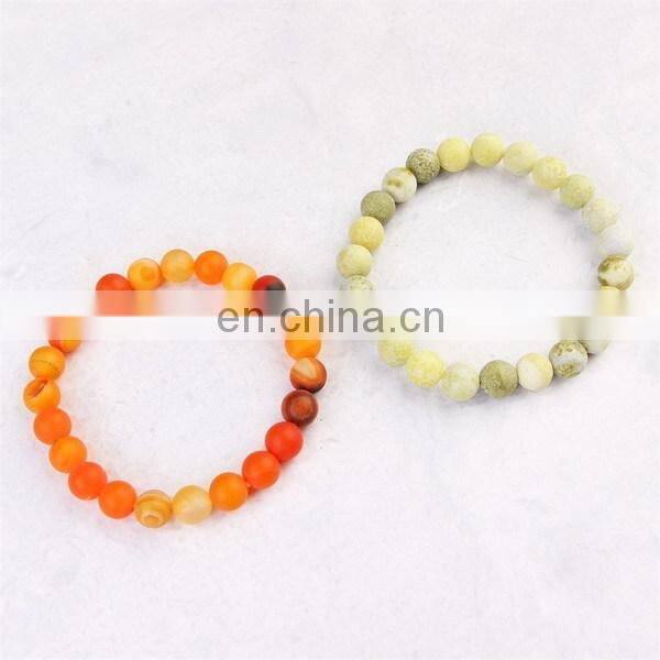 Amazonite Mala Beads Bracelets Summer Yoga Beads Bracelet 14 Colors