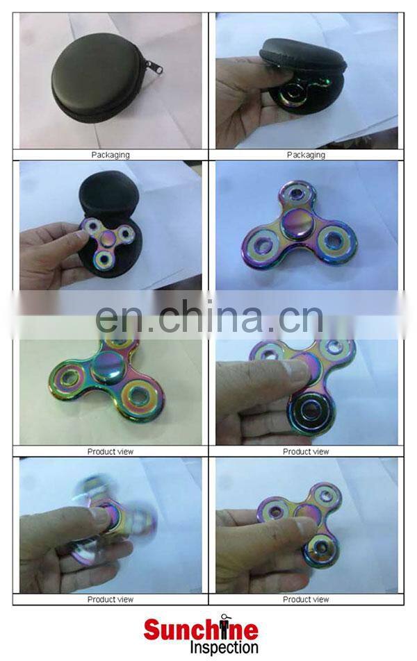 Fidget Spinner Quality Inspection Service / Product Quality Control Inspection and Testing / Sample Inspection Report