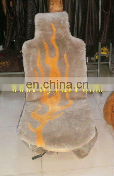 BY-YP-S17 sheepskin car seat cover