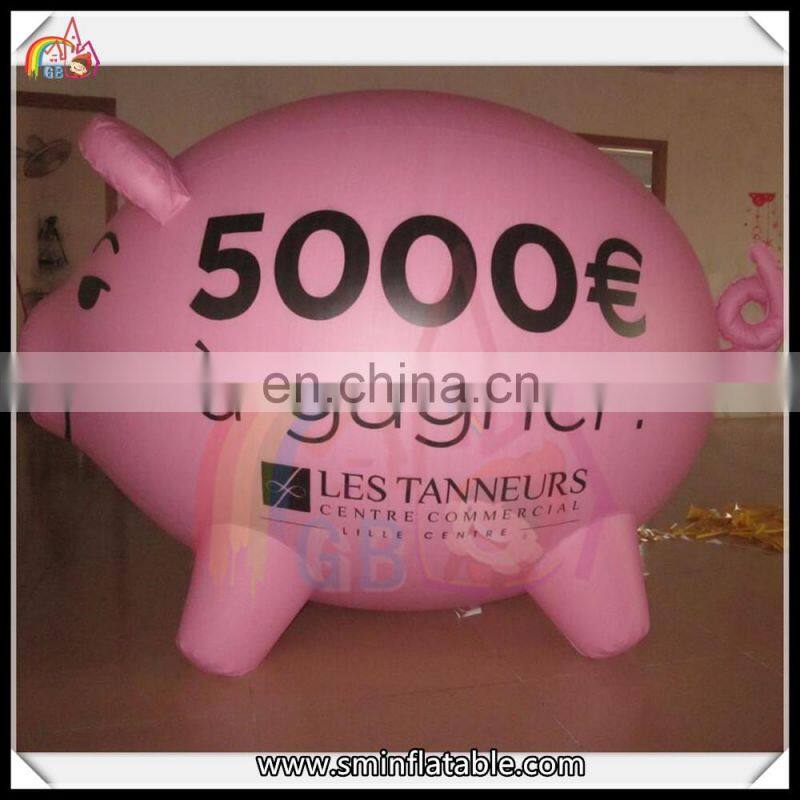 airtight pvc pig balloon inflatable giant inflatable pig for sale