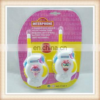 new product interphone toys plastic kids interphone toys