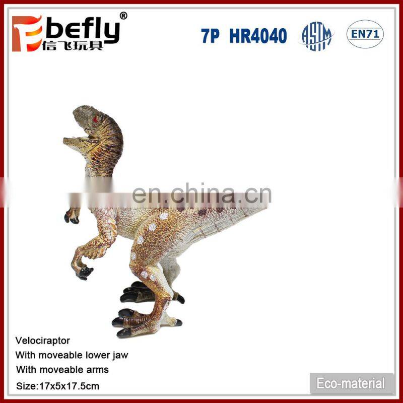 2017 new Vivid PVC Velociraptor dinosaur figure toy