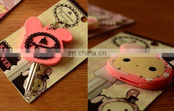 Best Gift PVC Soft Promotional Rubber Key Covers