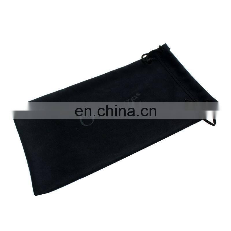 alibaba online microfiber custom brand accessory pouch