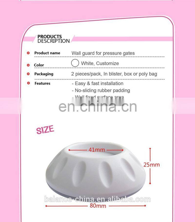baby safety pressure gates wall protector to save your wall