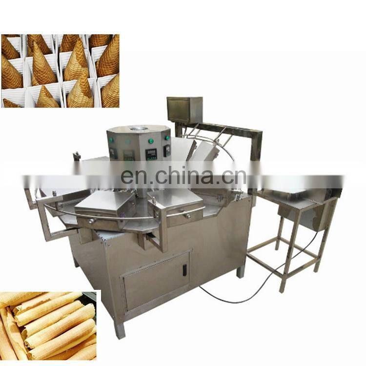 small egg roll machine waffle egg machine ice cream cone production line