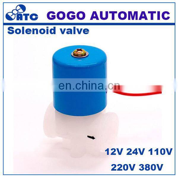 Normally closed Pneumatic brass 15mm water solenoid valve