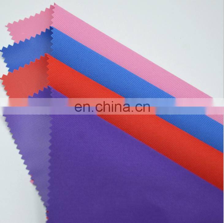 100%polyester 600D pvc coated oxford fabric for bag fabric