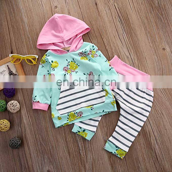 Wholesale cotton colorful baby wear clothes
