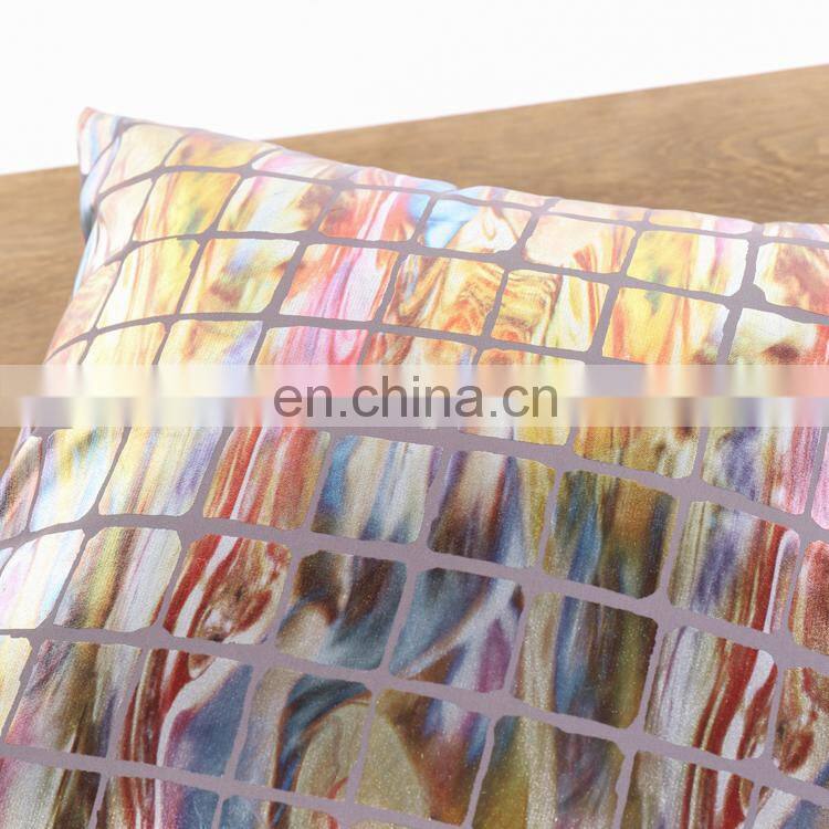 Unique colorful digital printed throw pillow cushions for party/home decor/sofa