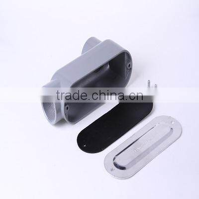 Electrical threaded Conduit Body LB type With Covers And Gaskets-1/2"-4" Powder Coated