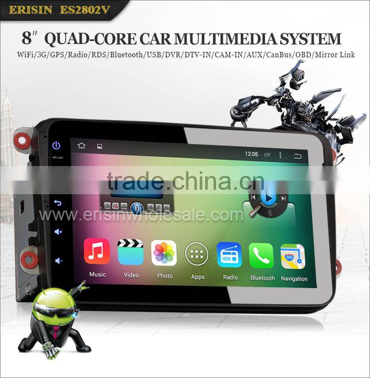 Erisin ES2802V 8" Jetta Tiguan Car Media System with GPS 3G WiFi