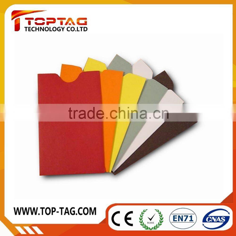 custom printing plastic credit card sleeves