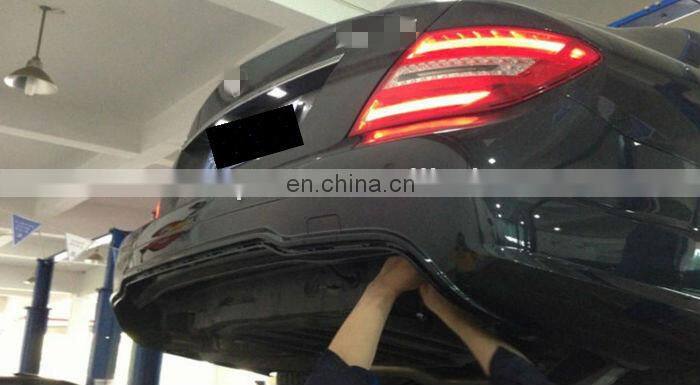 2007-2012 Year C Class W204 C63 Stainless Steel Car End Tail Pipe Exhaust Muffler Performance Tips Luxury