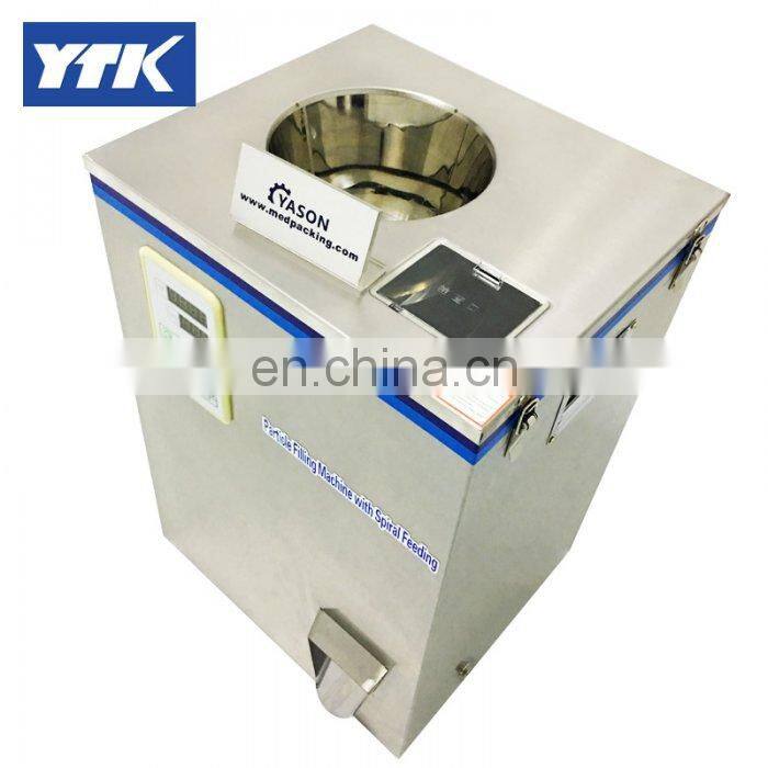 Tea or Herb filling machine with Spiral Feeding specially used for weighing and filling tea or herb