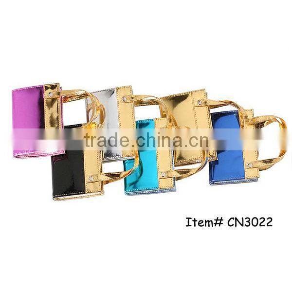 4pcs stainless steel simple manicure set compact design glitter manicure set