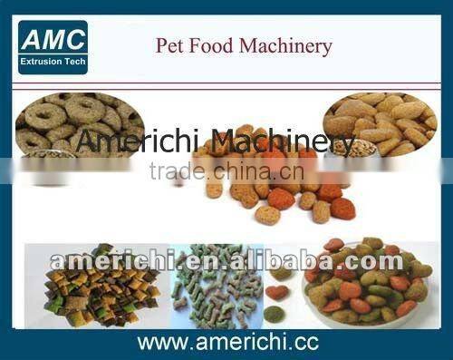 Pet food extruder machinery