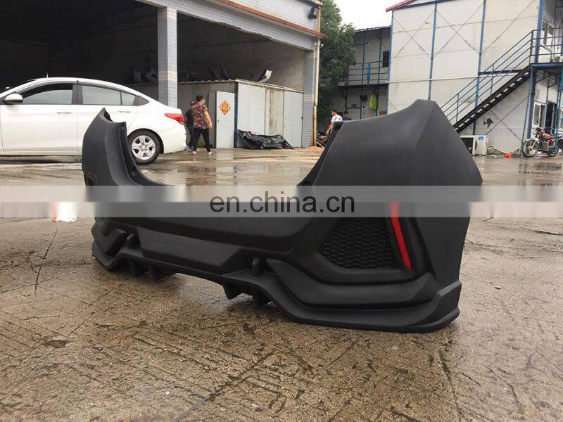 Runde Hot Sale For 14-18 Honda Fit Upgrade To Modified TYPER Large Surround GK5 Upgrade Front Rear Bumper Side Skirt Body Kit