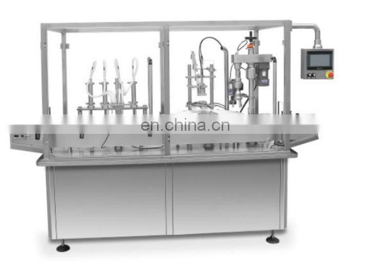 SINOPED Automatic 10ml 30ml Nasal Spray Eye Drop Liquid Filling Machine Filling Line Eliquid Filling Capping Machine