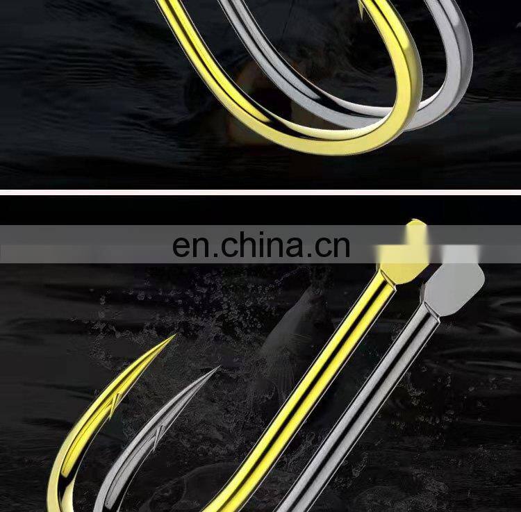 Proberos 11pcs/Bag Carbon Steel Tuna Hook Circle Hook