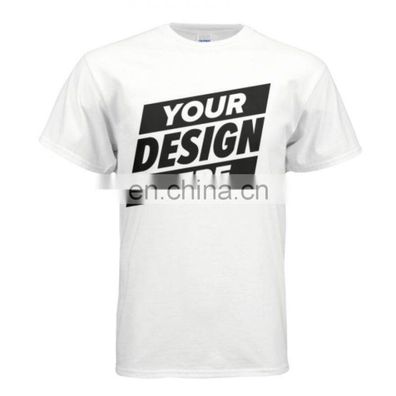 Custom design simple real cotton vocational t shirts